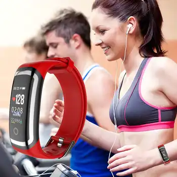 

2020 Smart Watch M4 Heart Rate Monitor Sleep Monitor Fitness Tracker Sport Watch Blood Pressure Smart Bracelet for Men Women