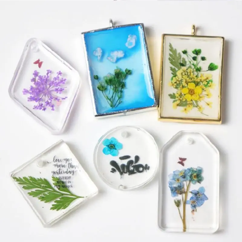 

1 Box Epoxy Filler Real Dried Flower Mixed 3D Nail Stickers Decorations Herbarium Craft Art Jewelry Making DIY Accessories