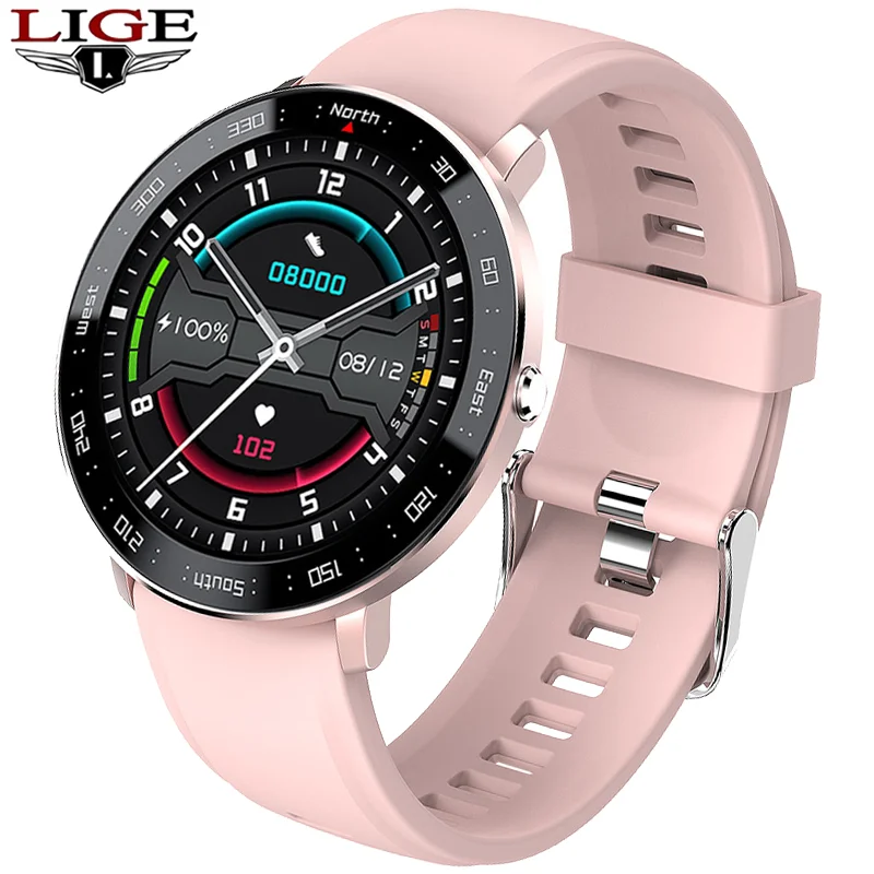 

2020 New Fashion Smart Watch Women Men Sports Waterproof Watch Heart Rate Sleep Monitor IOS Call Reminder Bluetooth Smart Watch