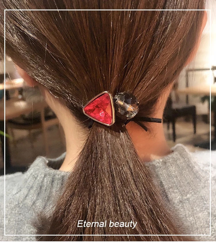 2 шт./лот модное кольцо для волос Корейская взрослых женская простая дикая