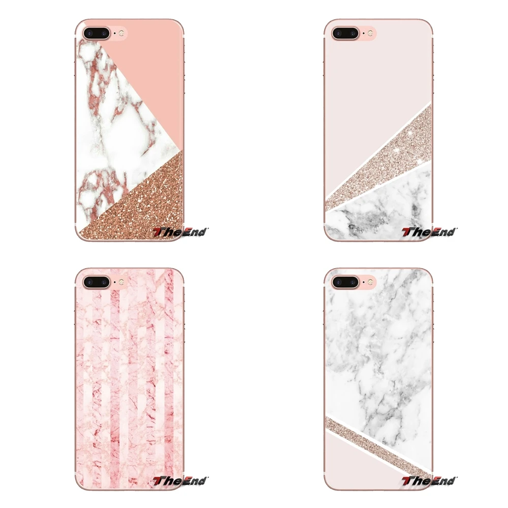 Stalactite Pink Marble glitter For Samsung Galaxy S2 S3 S4 S5 MINI S6 S7 edge S8 S9 Plus Note 2 3 4 5 8 Coque Fundas Phone Cases |