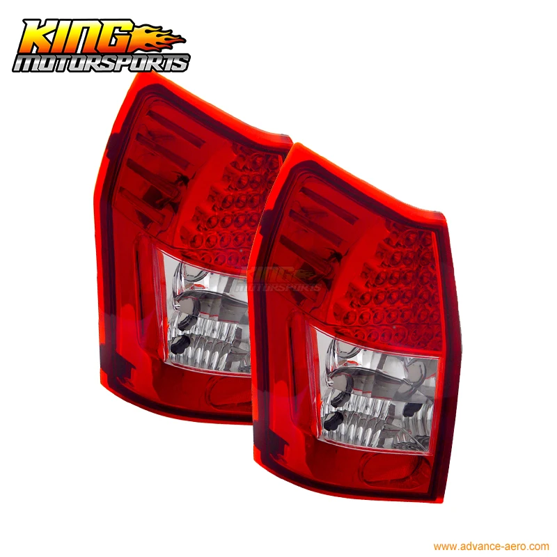 Светодиодный задний фонарь Dodge Magnum красный прозрачный в США 2005 2008|us light|light redlight led |