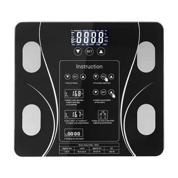 

Weight testing scale Health measuring scale USB Chargeable Body Fat Scale Weight Scale