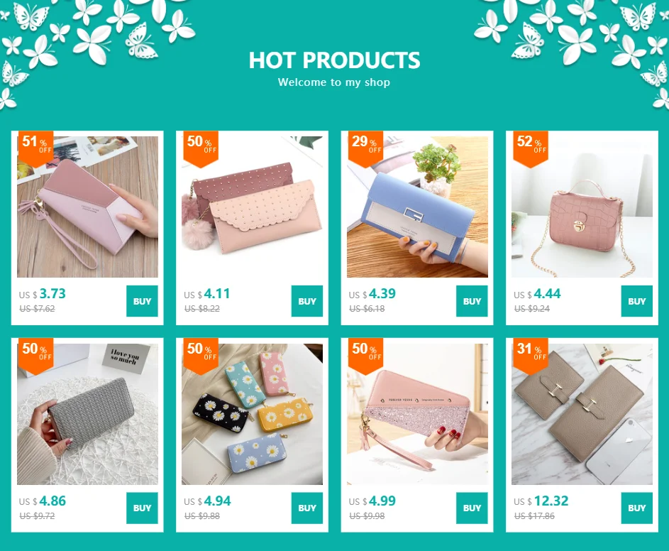 Women's Hollow Golden Leaf Buckle Wallet Female Long Zipper Coin Purses Ladies Multifunction Card Holder Clutch Money Bag