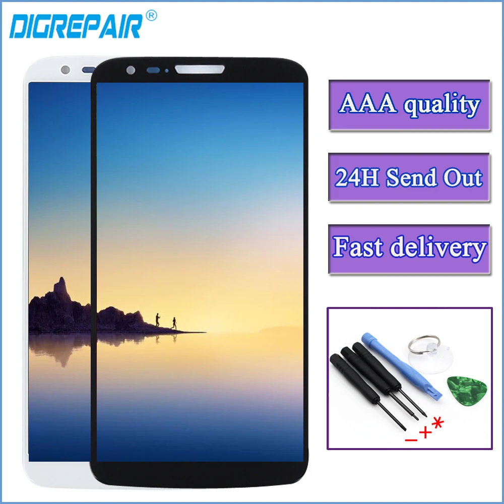 

D802 LCD For LG G2 lcd For LG G2 D802 D805 LCD Display Touch Screen Digitizer Assembly Replacement Parts AAA For LG G2 Display