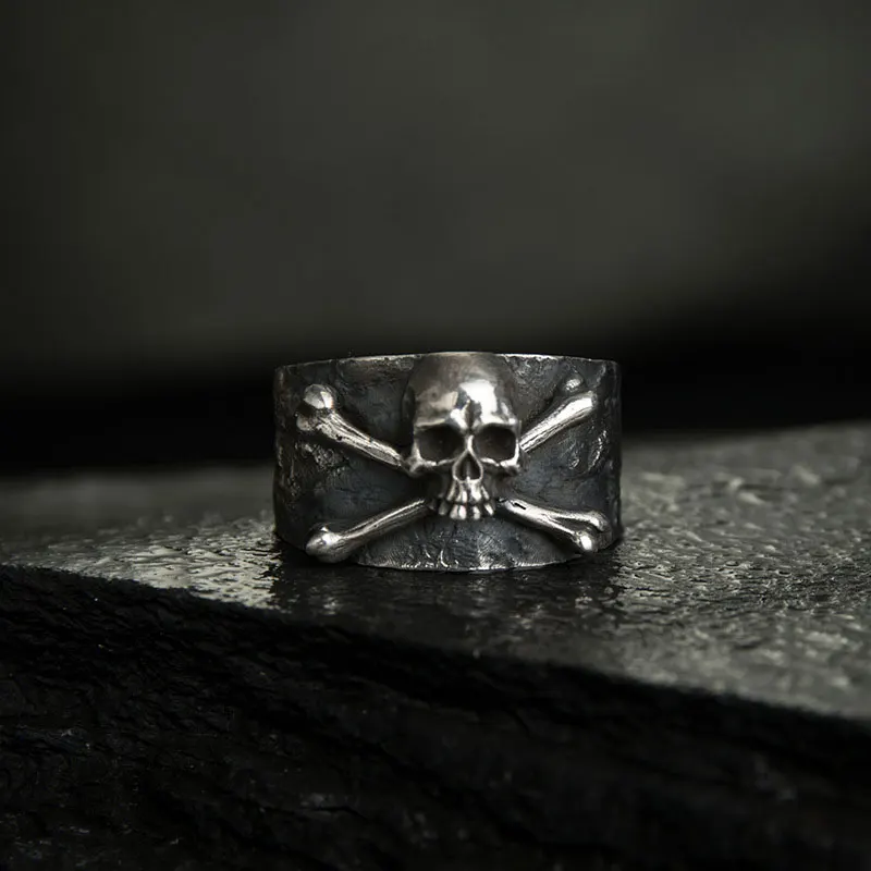 Retro Personality Gothic Pirate Skull Rings For Men Women Hip Hop Rock Party Biker For Ring Set