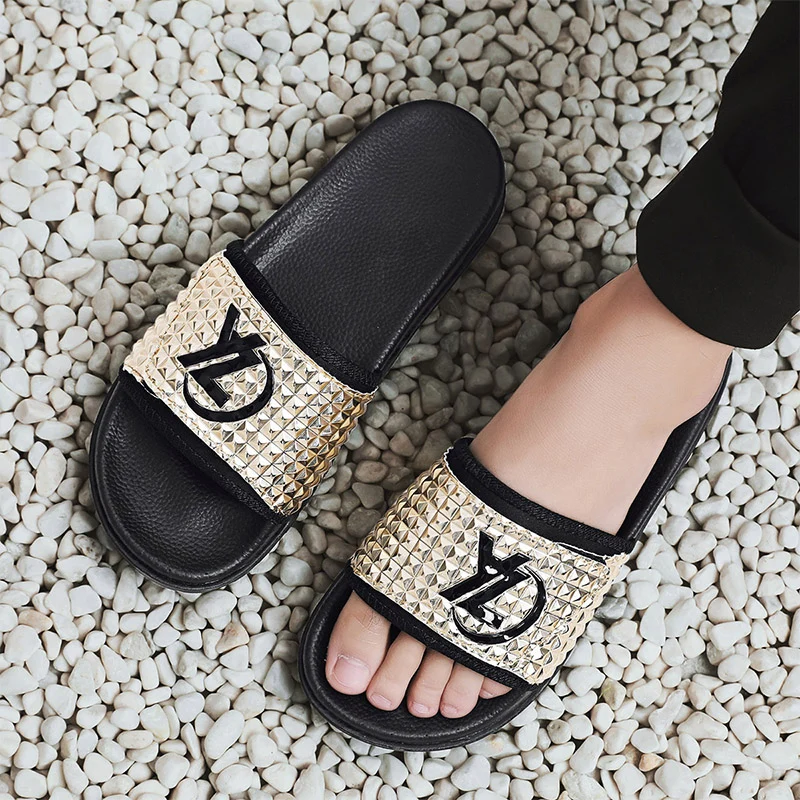 CYYTL Florescent Men Home Slippers Designer Fashion Outdoor Beach Non-slip Sandals Letters Pattern Soft Shoes Summer Flip Flops CYYTL Florescent Men Home Slippers Designer Fashion Outdoor Beach Non-slip Sandals Letters Pattern Soft Shoes Summer Flip Flops