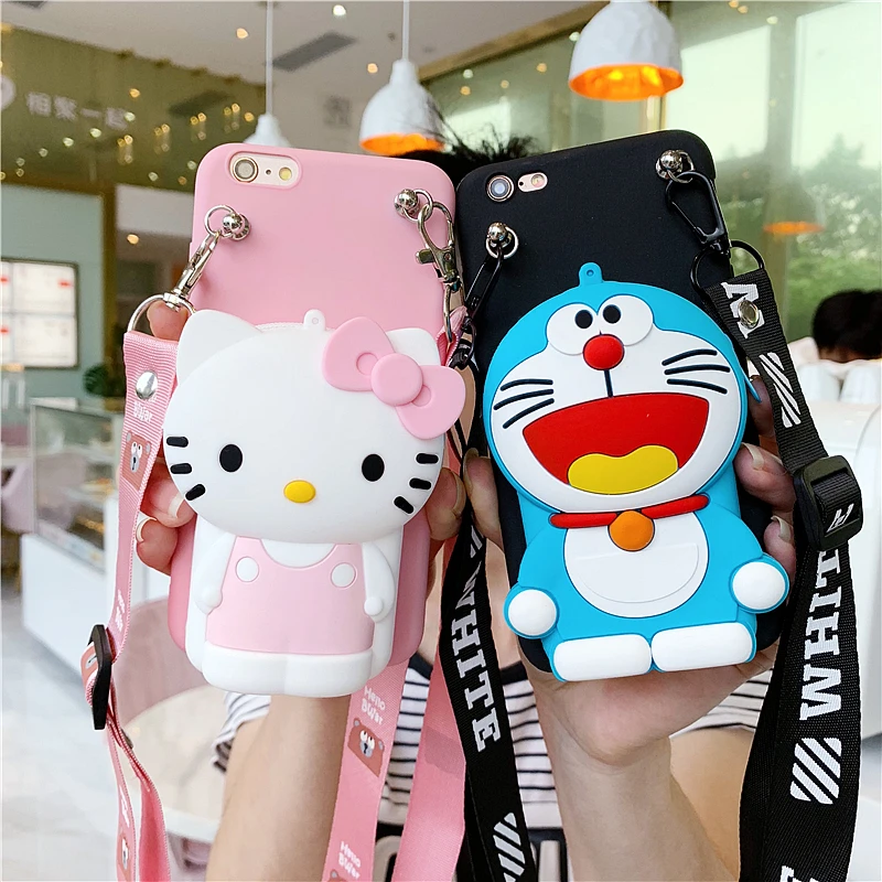 Милый 3D чехол с рисунком для Apple Iphone X, XR, XS, Max, чехол для Iphone 5 5S se, 6, 6 S, 7, 8 Plus, мягкий силиконовый чехол с милым животным принтом