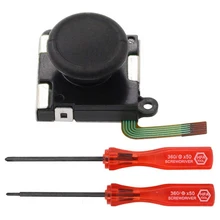 Левый и правый 3D Аналоговый джойстик рокер палка для большого пальца с отверткой для nintendo Switch Joy-con контроллер