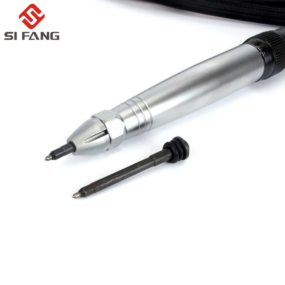 Air Bleistift Gravur Stift Pneumatische Stifte Die Grinder Kit Scribe Hammer Gravur Schriftzug Tool Scribe Schlauch – Detail 6