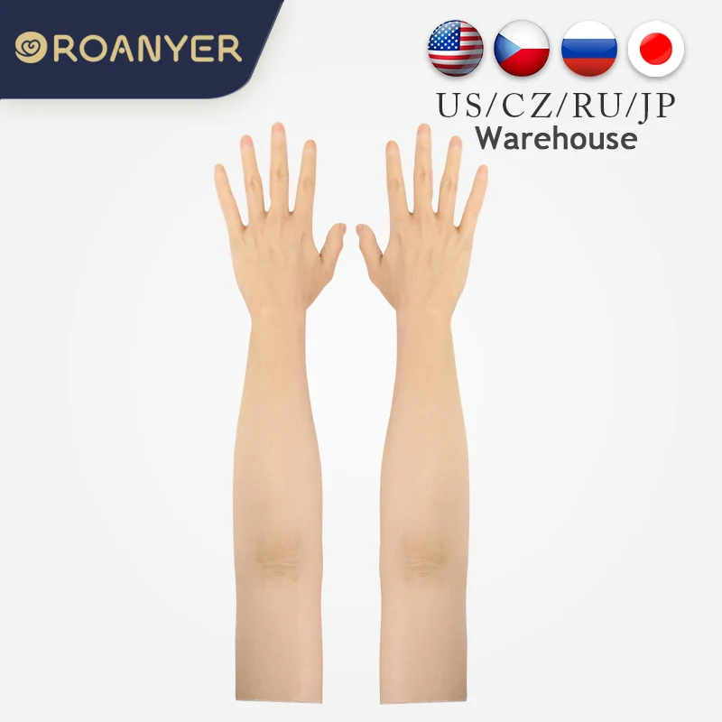 Roanyer Silicone Body Suit With Mask Crossdresser Fake Breast Forms Huge Boobs E - Foto 3