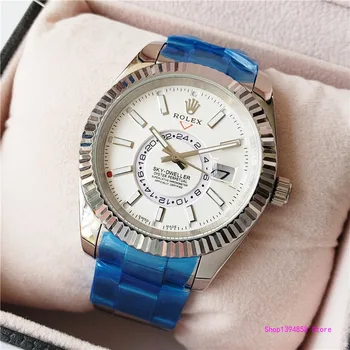 

Rolex- Datelog Series Ladies Men's Automatic Mechanical Watch Stainless Steel Waterproof GMT Watches Gift 1707 Orders