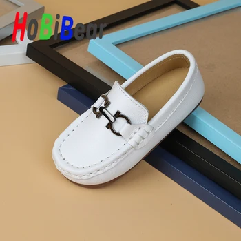 

2020 Autumn Child Shoe Soft Flats Sneaker Black Loafers Shoes for Baby Boy Brand Fashion Toddler Girls Casual Shoes Size 21-30