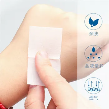 

100pcs Pack Disposable Wet Wipes Pads Hands Wash Cleaning Tissues Safe Cleanser Wet Wipes Swabs Body Sterilization Antiseptic