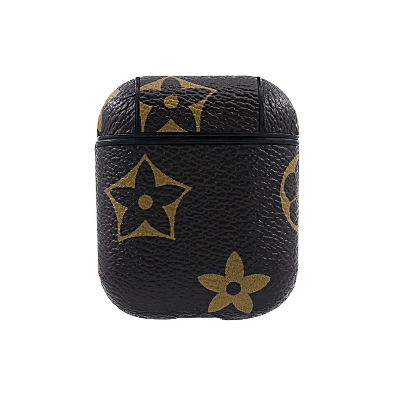 Pattern 4 AirPods Wireless Leather fancy texture pattern Headset Cover for iPhone AirPods1 generation 2 generation charging headset case - Цвет: Pattern 4