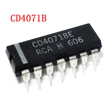 

10pcs/lot CD4071 CD4071B CD4071BE DIP-14 4071 HEF4071