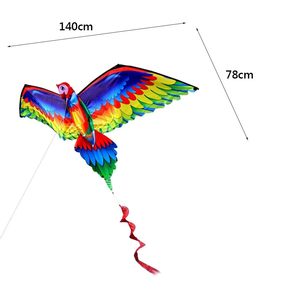 Crianças realistas Big 3d Papagaio Kite Crianças Flying Jogo Esportes ao Ar  Livre Jogando Jogo De Brinquedo Jardim Pano Divertido Brinquedos Presente  brinquedos com linha 100m