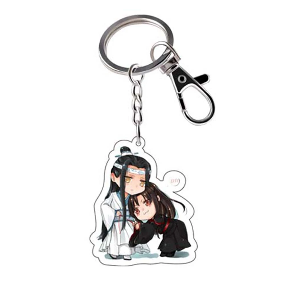 Fujoshi Grandmaster of Demonic mo dao zhu shi Weiwuxian Lan Zhan Portachiavi Брелок с подвеской брелок