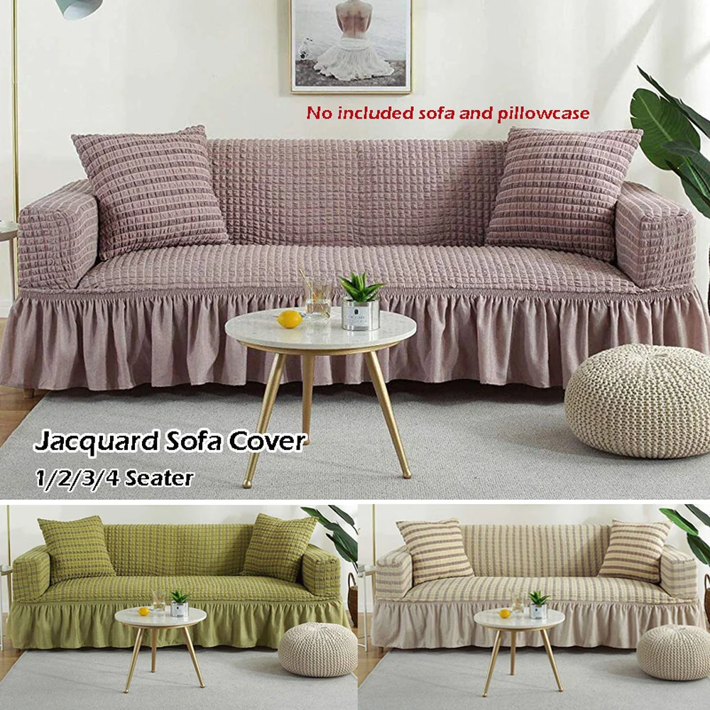 1 шт. Европейский Эластичный чехол для дивана с юбкой Полностью покрывающий диван