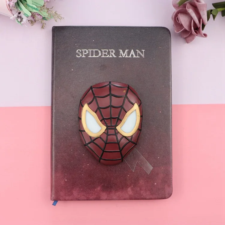 Блокнот Железный человек Spider-man дневник Marvel блокнот офисные принадлежности подарок для студентов