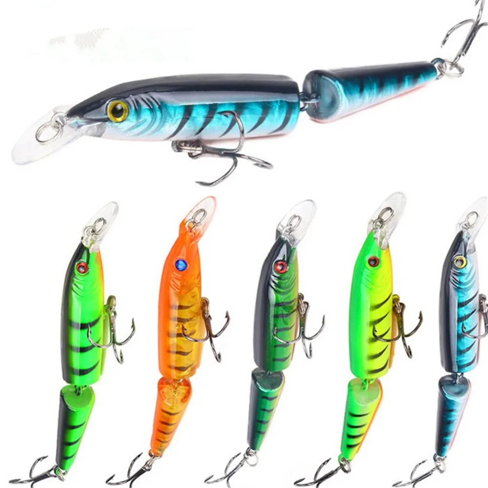 1Pcs 105mm 9g Fishing Bait Wobbler Swimming Lures Jig  Crankbait Artificial Bait Double Hooks For Fishing