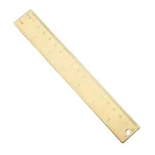 18cm laiton règle signet étiquette livre marque cartographie peinture outil de mesure