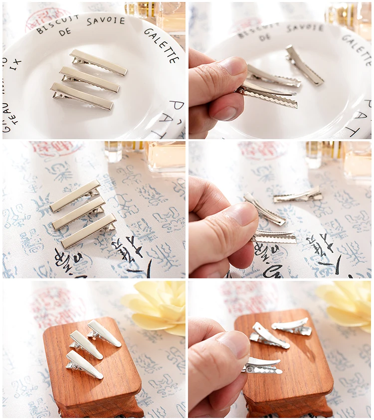 DIY 4 см заколка утка шпилька для питомца для собак аксессуары ручной работы лук клип