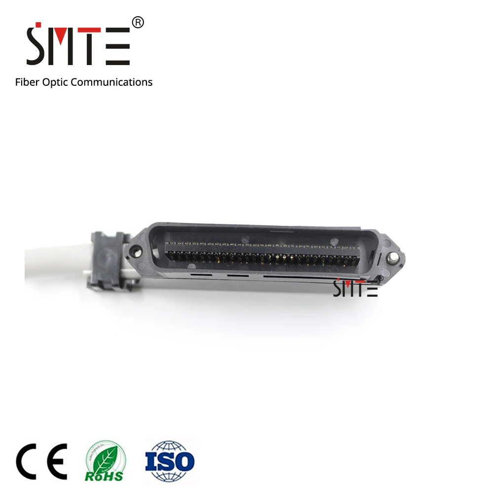 CAT3 25 пар Amphenol Telco кабель 180 градусов 50Pin RJ21 мужской для Amphenol 5ft 15ft