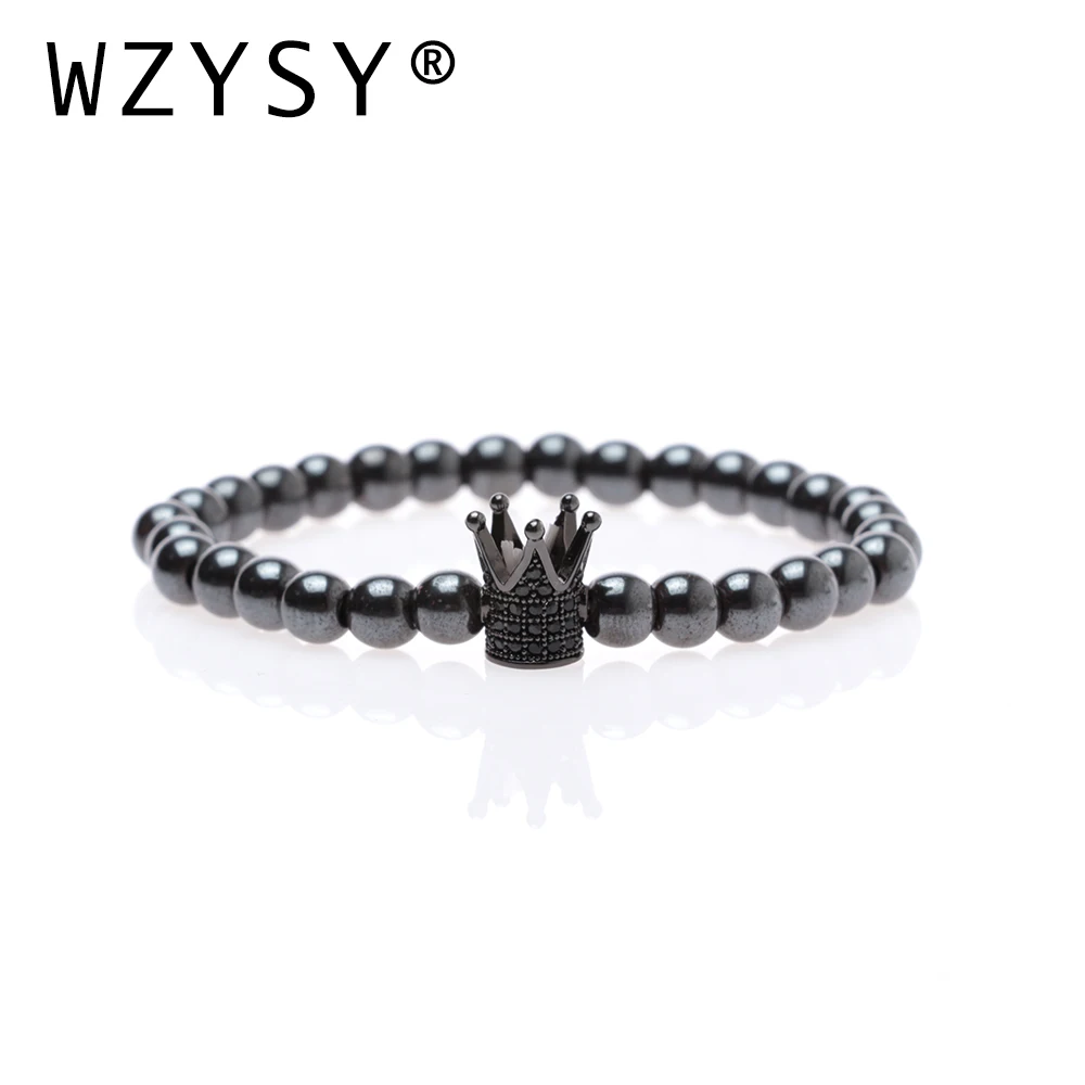 Новый уникальный Шарм гематит крест лев голова леопарда Корона Магнитная