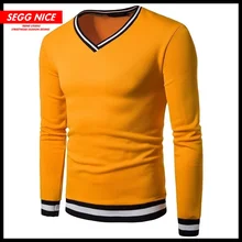 Осенний брендовый мужской свитер с длинными рукавами, свободный свитер для студентов, спортивная мужская одежда