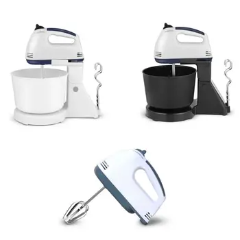 

220V 7 Speed Automatic Electric Whisk Hand Food Mixer Handheld Flour Bread Beater Stand Blender