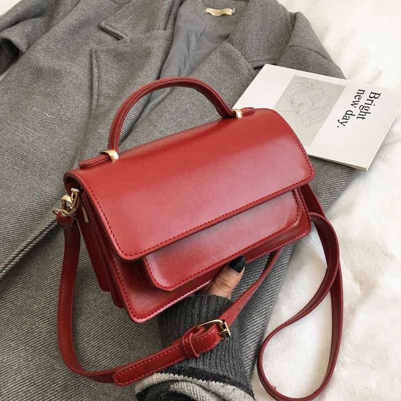 

A Generation of Fat Language meng wei Handbag Bag Women's 2019 New Style Korean-style-Style Fashion Versatile Vintage Crossbody