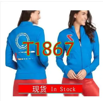 Лидер продаж Женская танцевальная одежда Куртки Топы Одежда женское уличное пальто T1867 - Цвет: T1867 blue