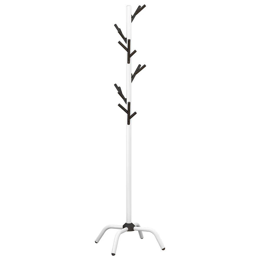 

Hot New Home Coat Rack Clothe Tree Hanger Clothes Hat Tree Simple Fashion Hat and Coat Stand with 6 Hooks for Living room Bedroo