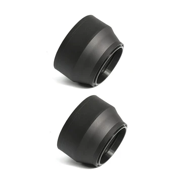 

2Pcs Uv Cap Hood Cpl Fld Nd Graduated Lens Filter Rubber Hood - 67Mm & 77Mm