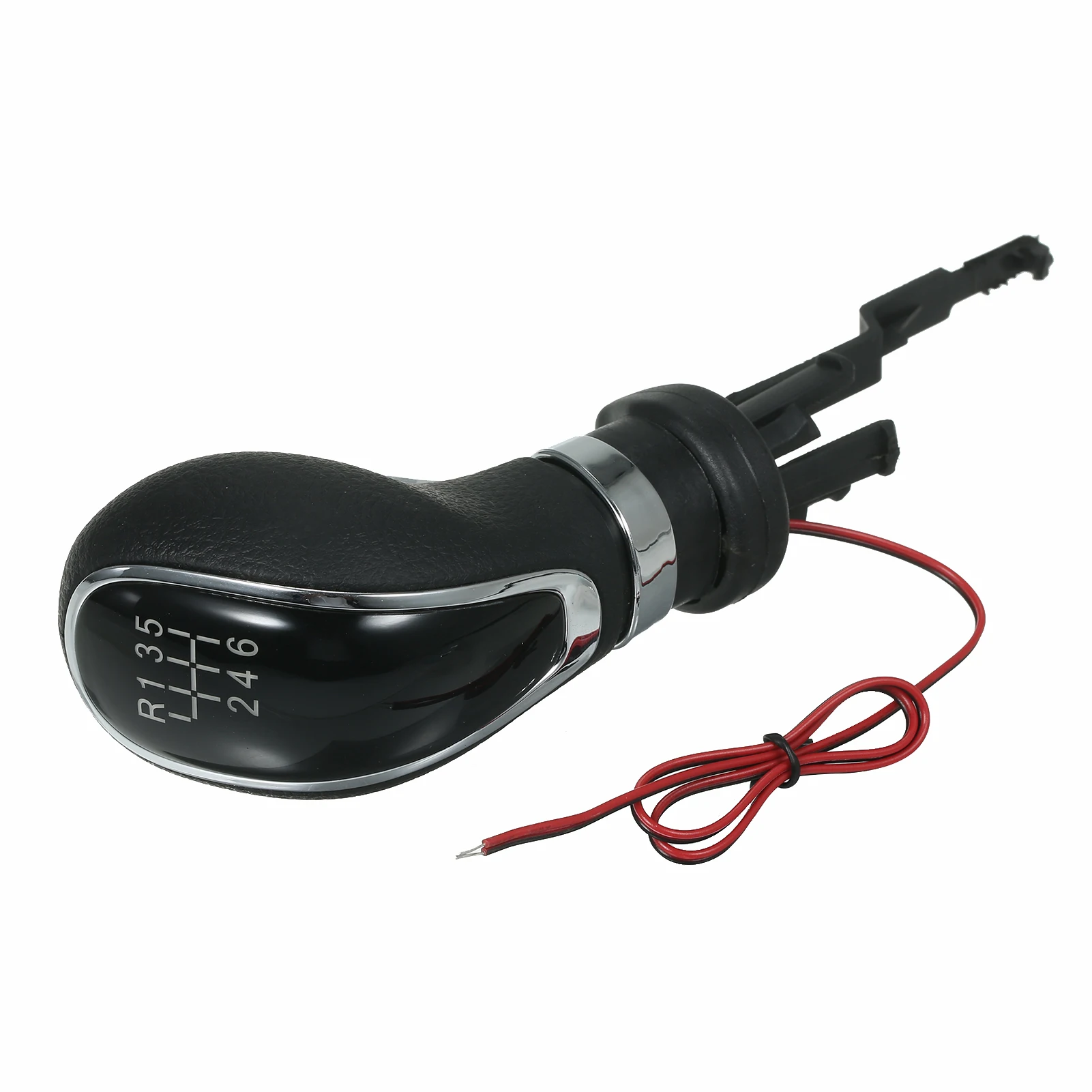 LED Car Gear Stick Knob Manual 6 Speed Head Handle Lever Replacement