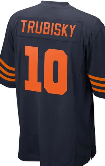52 Khalil Mack JERSEY 10 Mitchell Trubisky 24 Howard 34 Walter трикотажные изделия payton дешевые продажи - Цвет: Limited