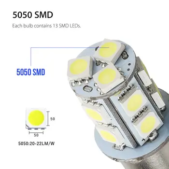 

20Pcs Car LED Lights 6000K 12V White Boat Camper Parking Turn Signal Lamps Set
