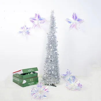 

5 Color Artificial Christmas Tree 150cm Artificially Encrypted PVC Christmas Decoration Christmas Tree New Year Xmas Decoration