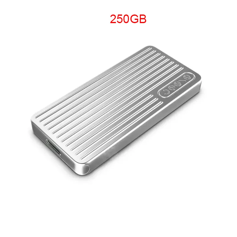 250GB Xiaomi Mijia Jesis Портативный твердотельный накопитель 250 ГБ 500 ГБ 1 ТБ typc-c 10 ГБ/сек. USB3.1 внешний SSD для компьютера, ноутбука, телефона - Цвет: 250GB