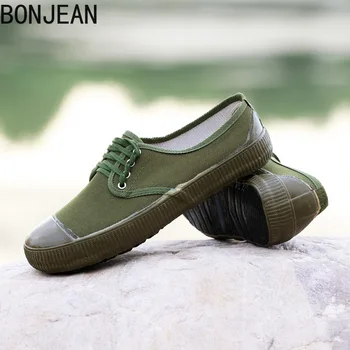 

New Original Liberation Shoes Vulcanized Rubber Sole Labor Spring and Autumn Low-Cut Wear-Resistant