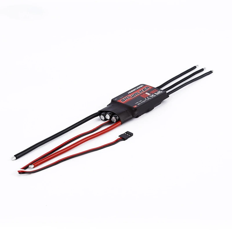 

Hot 3C-80A 2-6S Brushless Esc Speed Controller Rc Airplane For Hobbywing Skywalker Hot