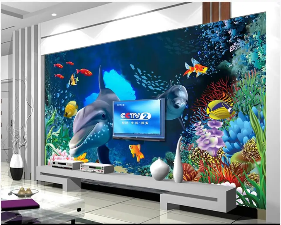Пользовательские фото обои 3d фрески животные парк детская комната росписи