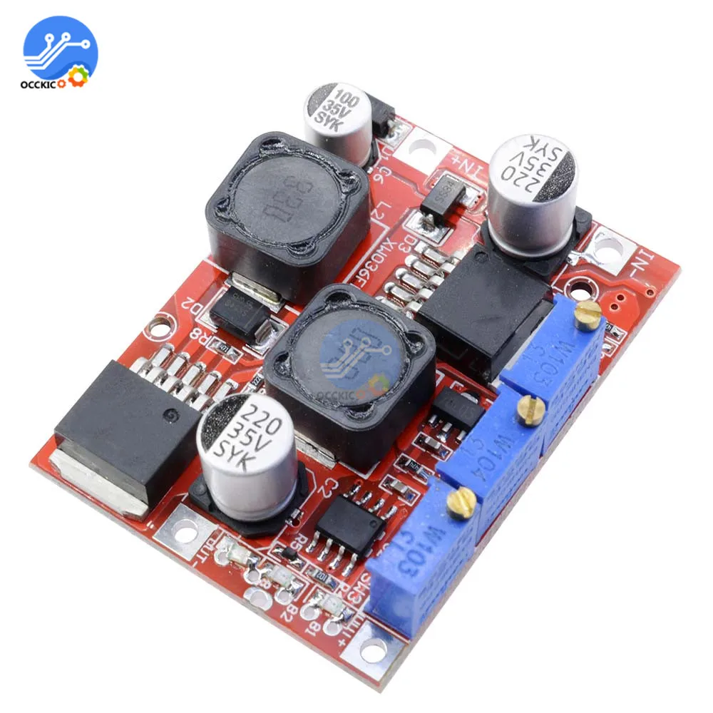 XL6019 DC-DC повышающий понижающий преобразователь напряжения модуль постоянного тока солнечные панели 15 Вт замена LM2577/LM2596