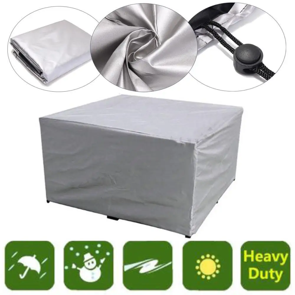 Outdoor Cover Waterproof Furniture Cover Sofa Chair Table Garden Patio Beach Protector Rain Snow Dust Covers