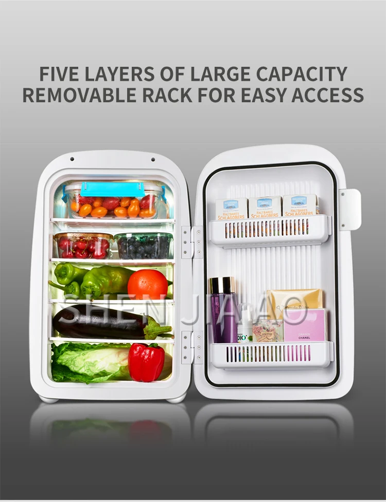 28L автомобильный мини-холодильник маленький домашний однодверный холодильник Холодильный портативный холодиник для автомобиля студент холодильник для общежития