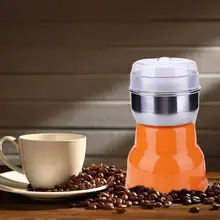 200 Вт Электрический мини из нержавеющей стали, травы, специи, зерна, мощные орехи, семена, кофемолка, шлифовальная машина для кухни