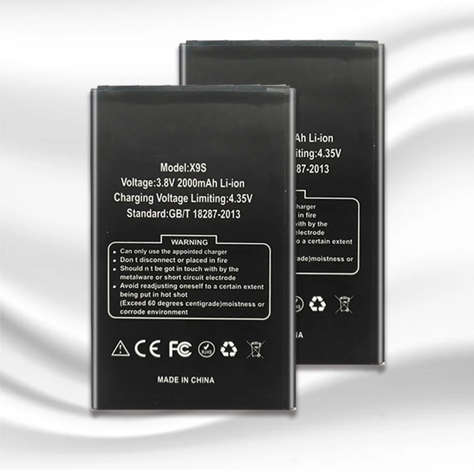 Аккумулятор Для DOOGEE X9 pro BAT16533000 Batterie Bateria Batterij Аккумулятор Для DOOGEE X9 X9S 5,5 дюймовый мобильный телефон 2000 мАч