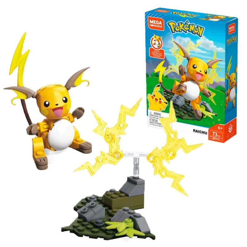 mega construx build a pikachu