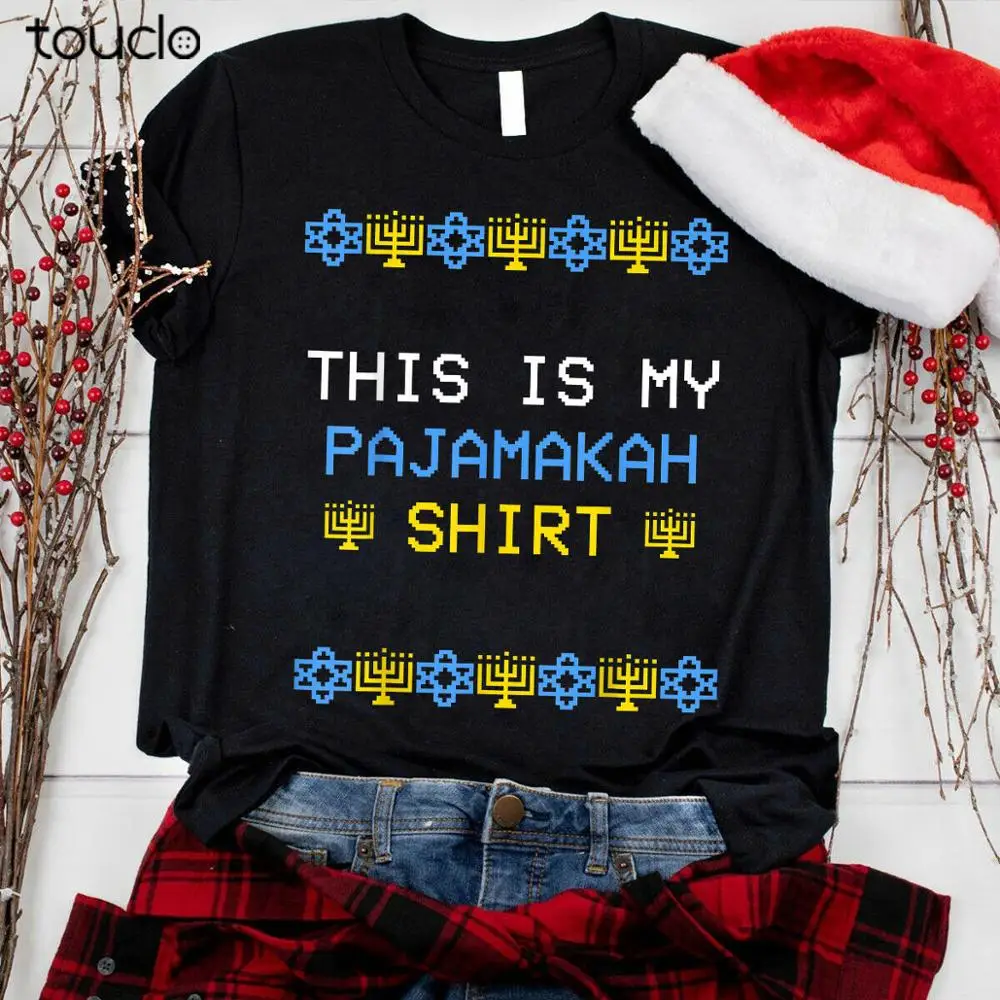This is My Pajamakah Shirt Chanukah Hanukkah Pajamas T-Shirt | Мужская одежда
